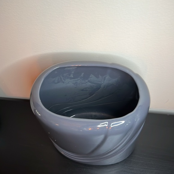 Vintage 1984 Royal Haeger Slate Blue Waterfall Vase 4360 - Picture 4 of 5